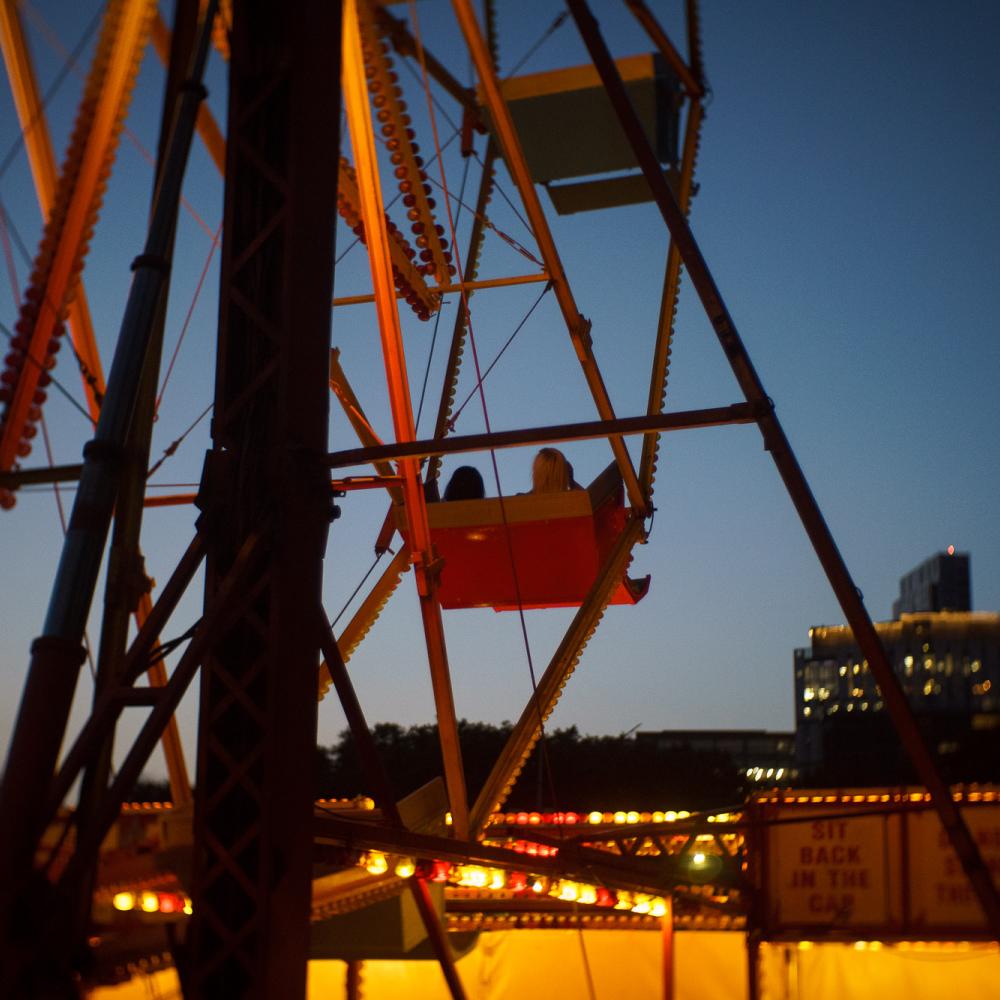 Carousel at night